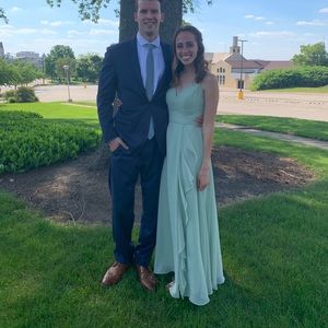 Bridesmaid dress (azazie Naeem). Custom sizing, but similar to size 4.